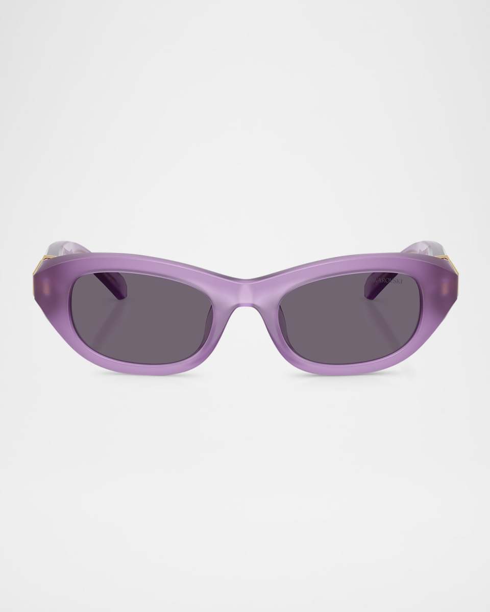 SK6036U Rectangle Plastic Sunglasses